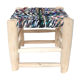 Recycled fabrics stool