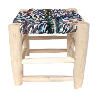 Recycled fabrics stool