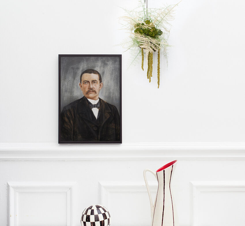 Portrait man in pastel - 18 x 24 cm