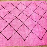 Azilal Berber rug in handmade wool 300 X 190 CM