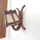 Paire d'appliques en rotin
