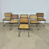 Dinning Style Chairs B32 By Marcel Breuer set6