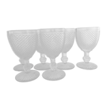 Transparent diamond tip walking glasses