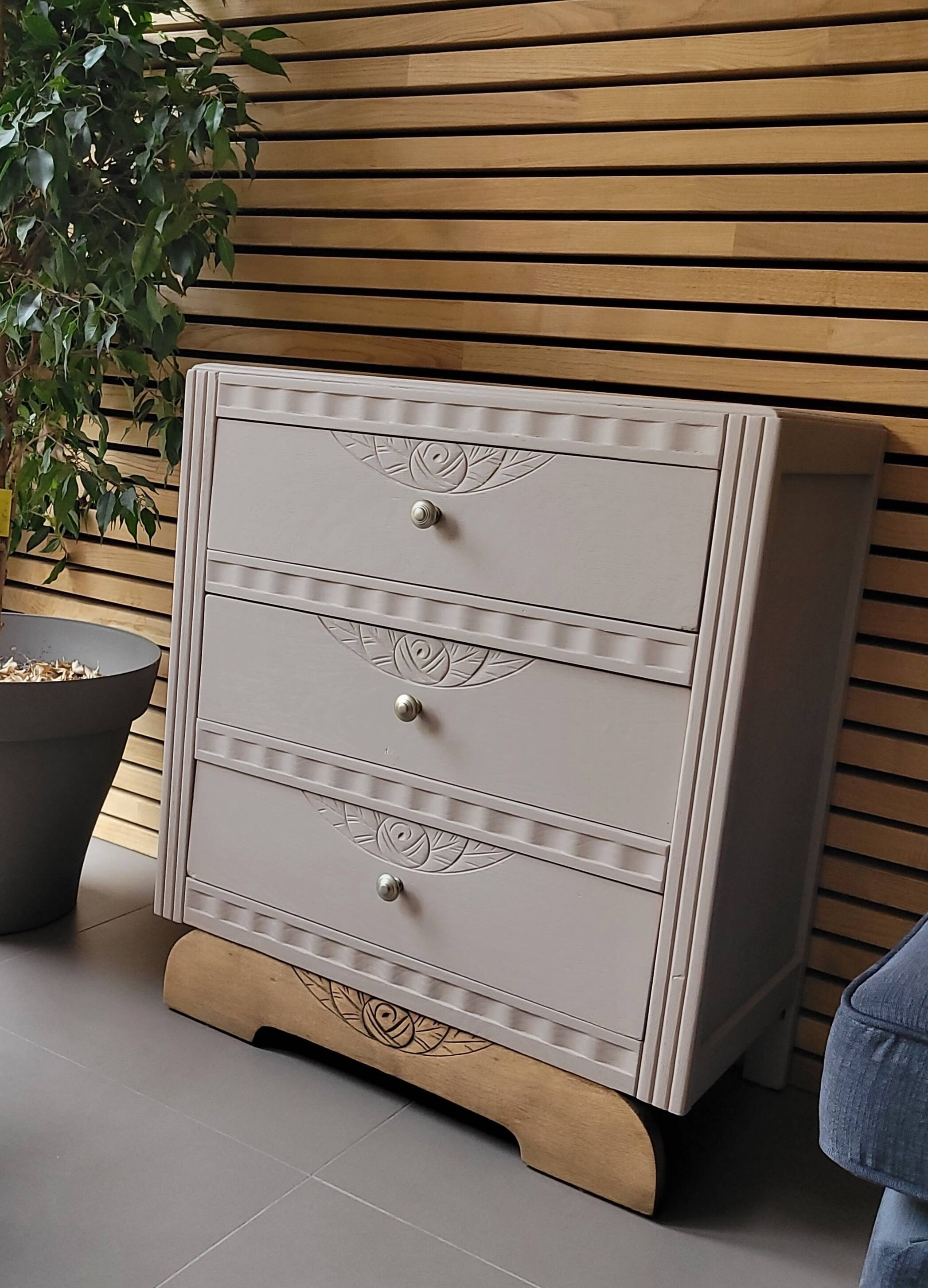 Commode art déco vintage