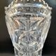 Vase vintage en cristal ciselé