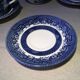 Churchill england blue and white tea service japanese patterns