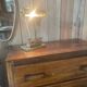 Notary lamp in brass