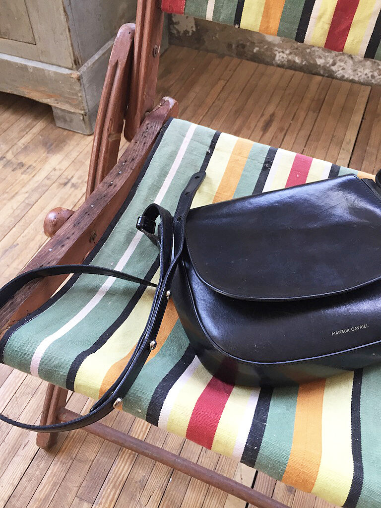 Folding garden chair