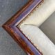 Art Deco Lounge armchair Velvet mahogany vintage 1930s