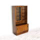 Vitrine design danoise en palissandre par Poul Hundevad des années 1970