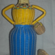 Bottle scoubidou 60s