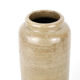 - Large vase in brown speckled sandstone signed "Bourdon Frères Paris"