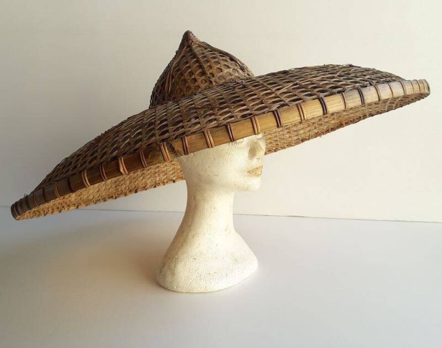 Chapeau Asie d63cm chinois vietnam asiatique | Selency