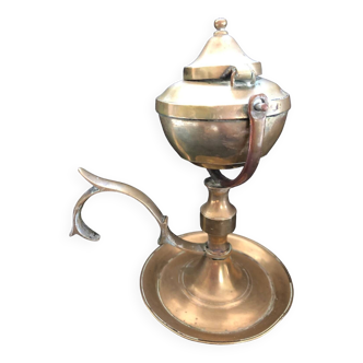 Old boat oil lamp early 20th century