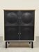 Brutalist circular cabinet vintage 'Geometric design'