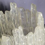 Ice Frost par JT Kalmar luminaires vintage 70's