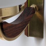 Brass wall light