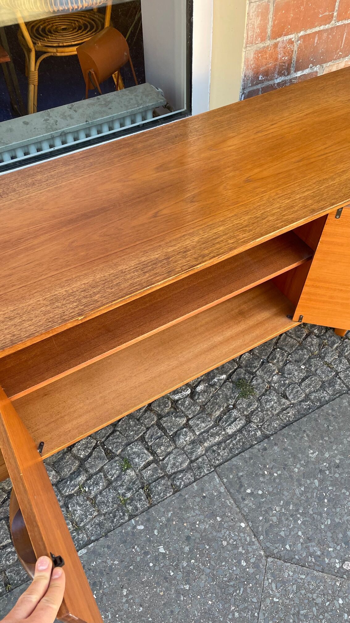 Teak row from the 60s