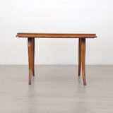 Table basse en miroir du milieu du siècle, italienne