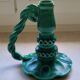 Ceramic candle holder.