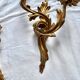 Pair of gilt bronze wall sconces, Louis XV rocaille style
