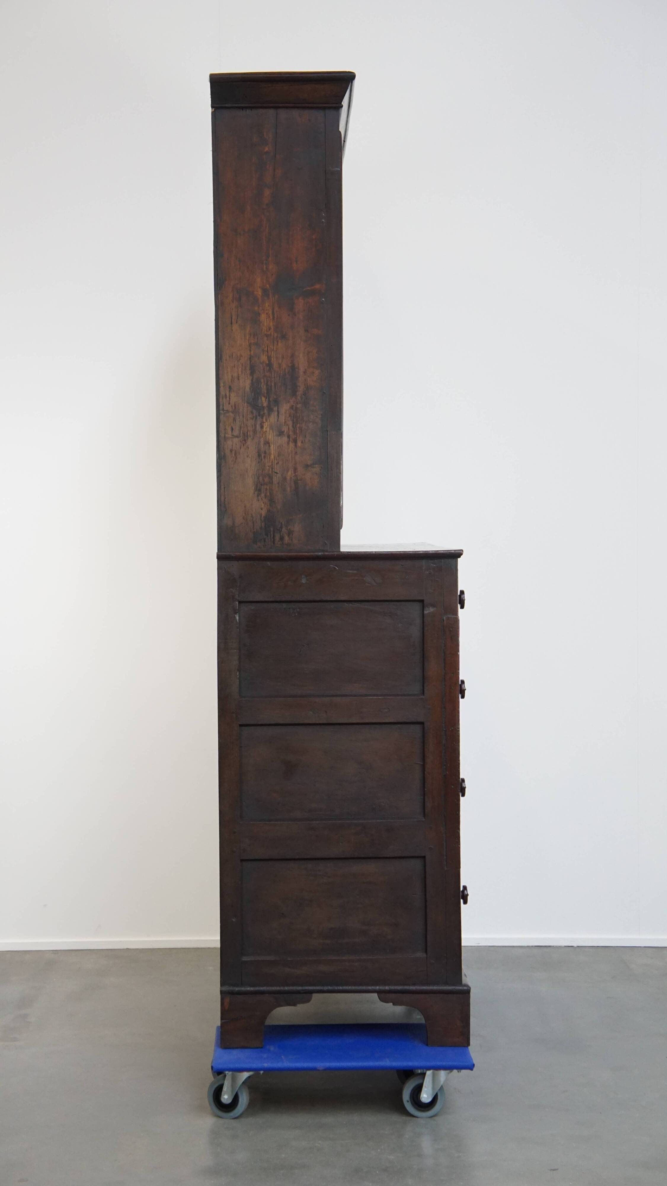 Antique English Buffet / Bookcase from the Early 19th Century
