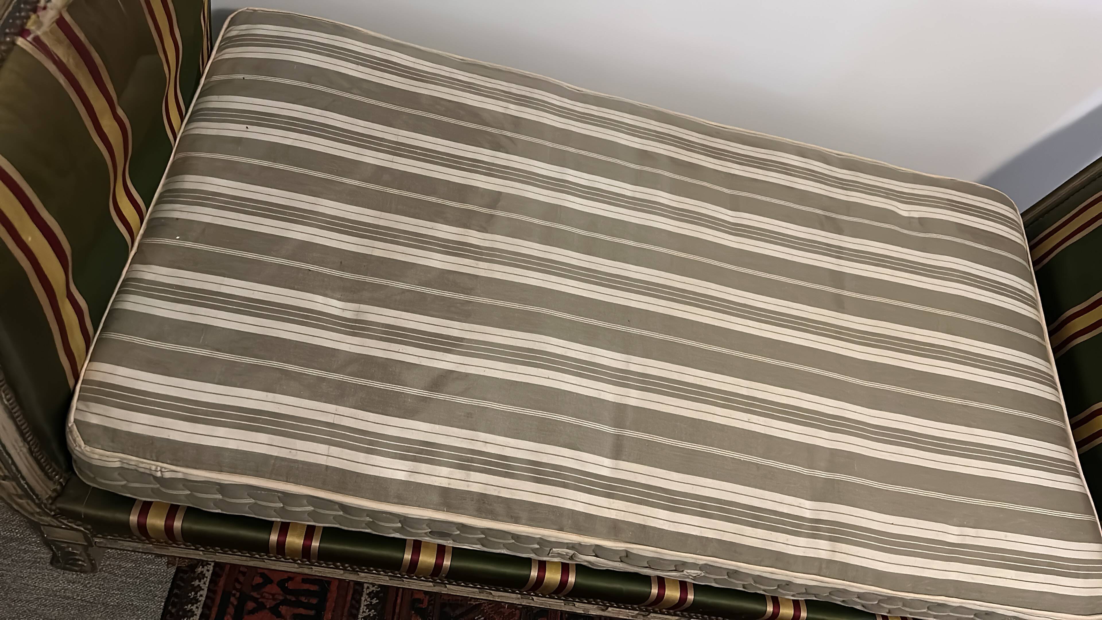 Méridienne convertible ancienne - à restaurer