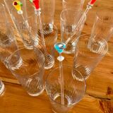 Set of lemonade glasses