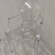 4 fauteuils Philippe Starck model Louis Ghost par Kartell