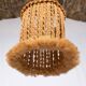 Macramé suspension, Audoux and Minet style, France, 1960s
