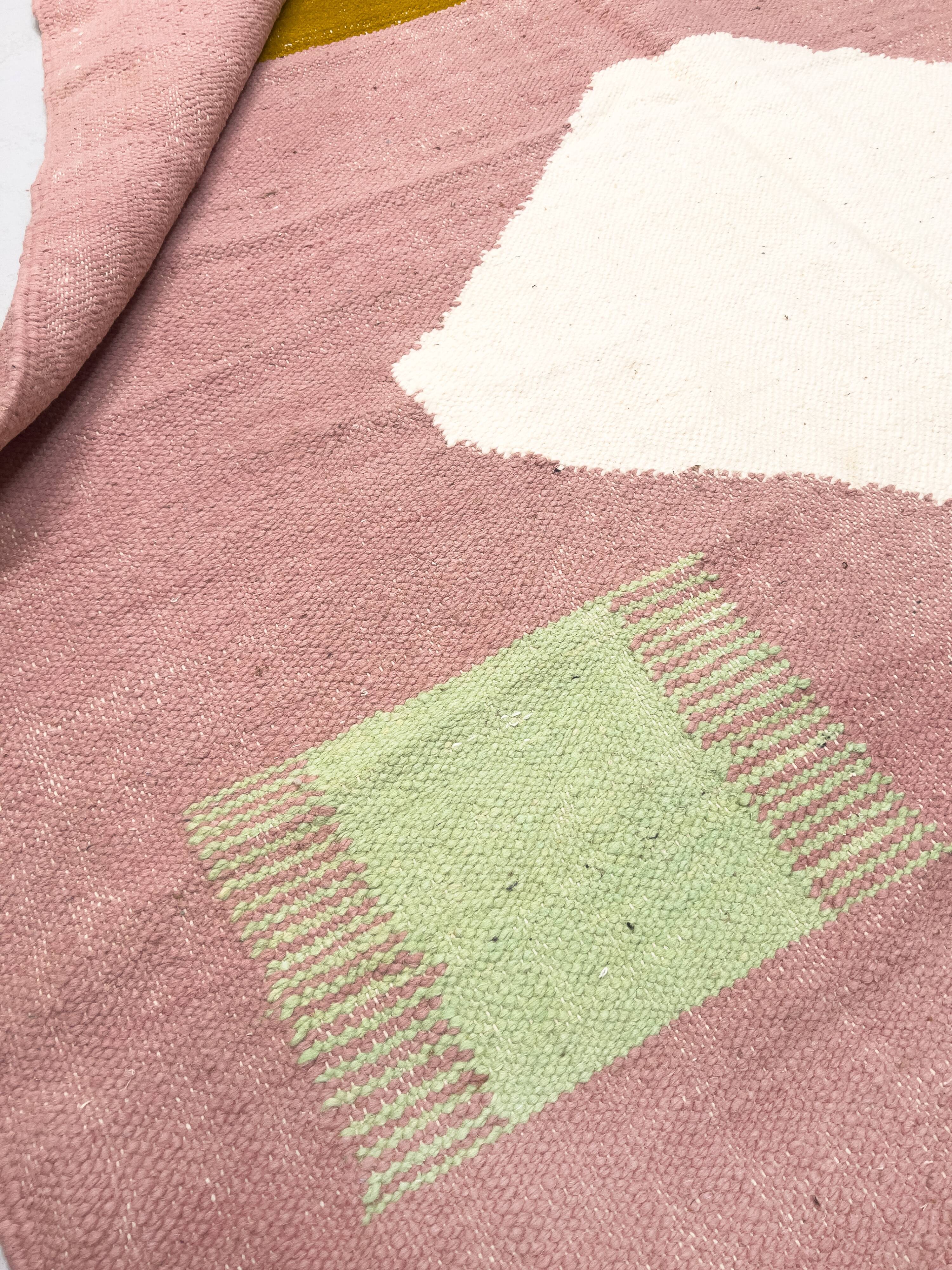 Kilim berbère marocain coloré 3,02x1,96m