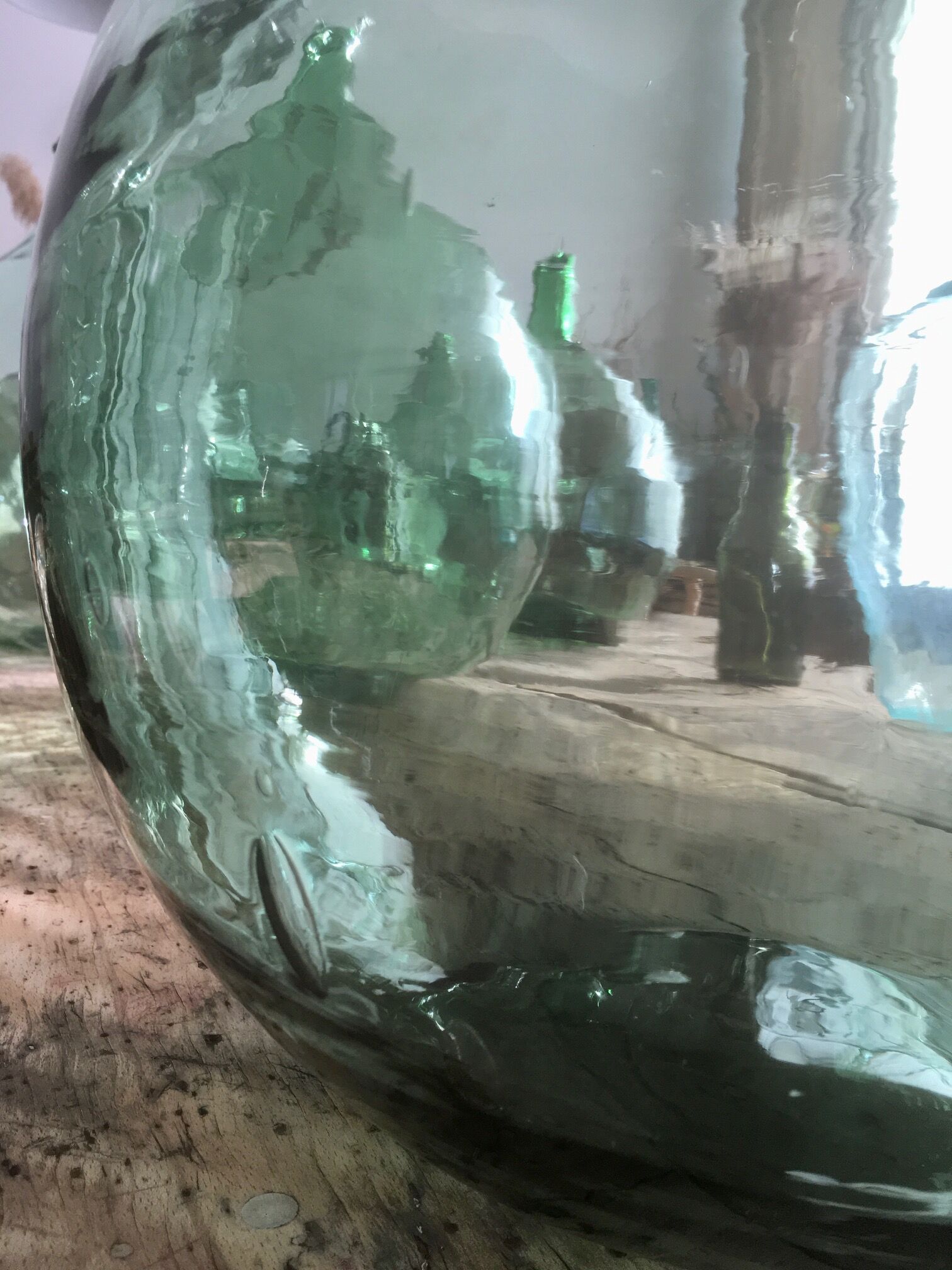 30L old giant demijohn