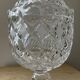 Vintage Crystal Pedestal Jewelry Box