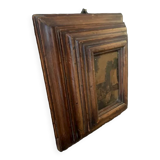 Vintage wooden Huguenot frame