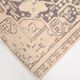 Tapis persan oriental marron crème 6x8, 176x259 cm