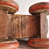 Old toy, wooden horse, India