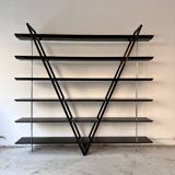 Large Italian Postmodern Free Standing Wall Unit, 1980s