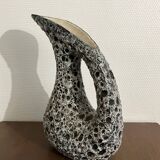 Vase vintage en céramique par Annette Roux, Vallauris, années 50