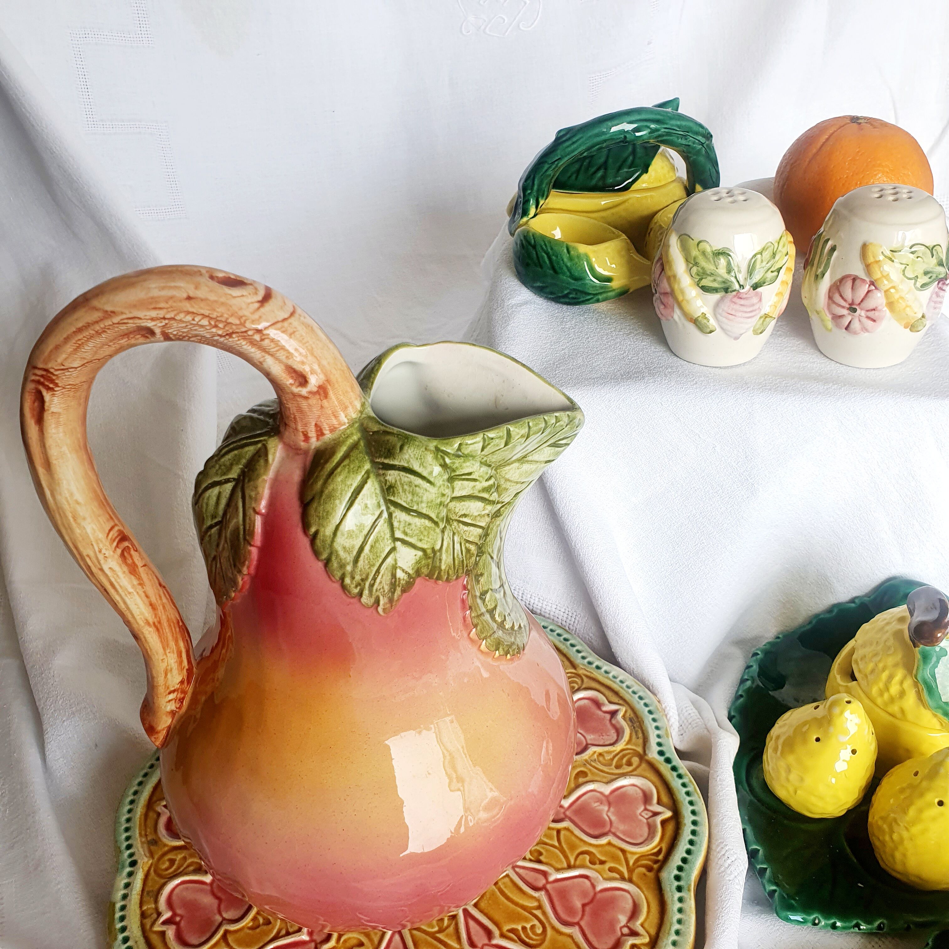 Large pitcher XL Italian slurry Bassano