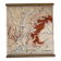 Vintage school map 1950 double-sided "The Garonne / the Rhône"