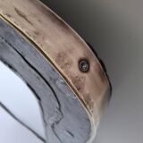 Vintage brutalist mirror