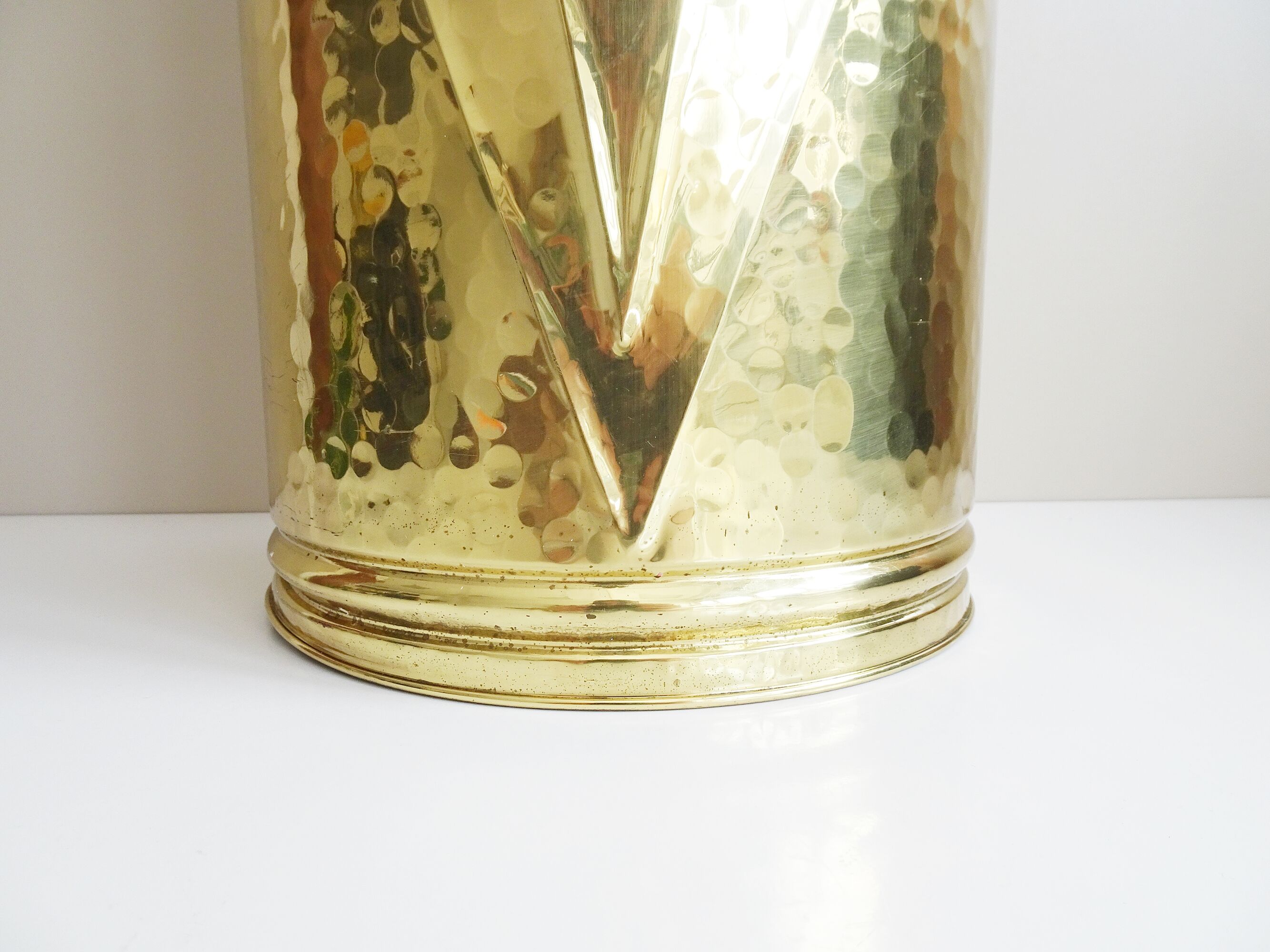 Brass umbrella stand