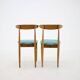 Chaises de salle à manger rares des années 1960 par Alan Fuchs pour ULUV, Tchécoslovaquie