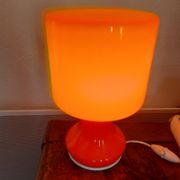 Vintage red opaline lamp from the 70'S