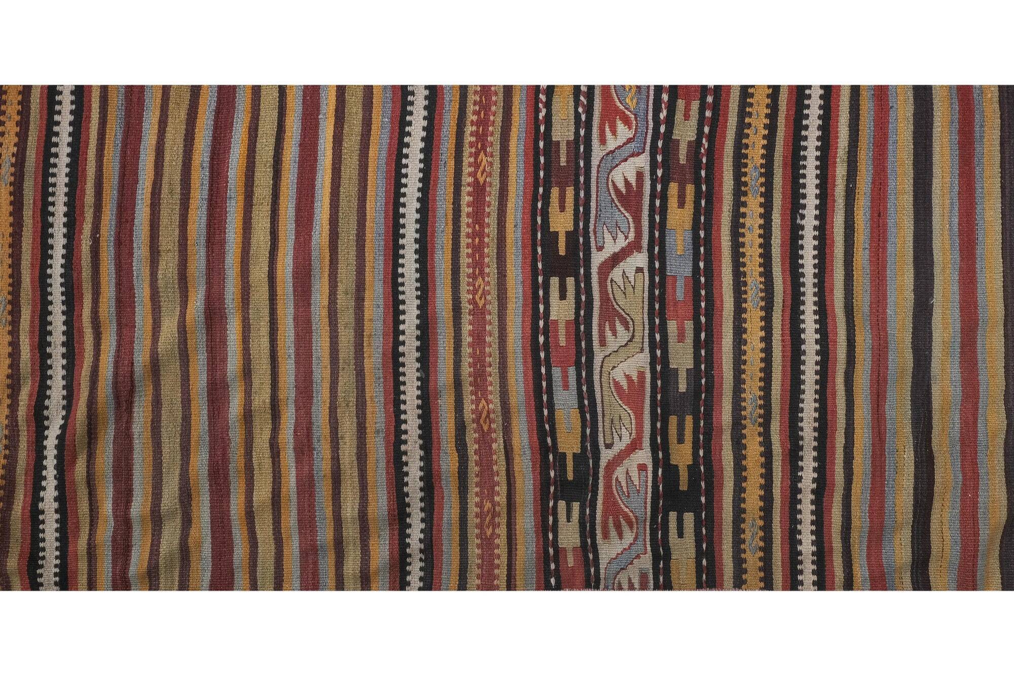 Tapis de couloir turc vintage