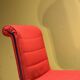 Orange Lounge Chair By Kiga Spa For Knoll, Germany, 1960's