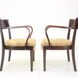 Chairs H-224 by Jindřich Halabala 1930s, Czechoslovakia