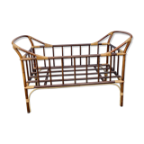 Rattan cot
