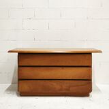 Elm chest of drawers, Roche bobois
