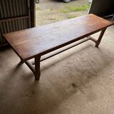 Large oak farm table